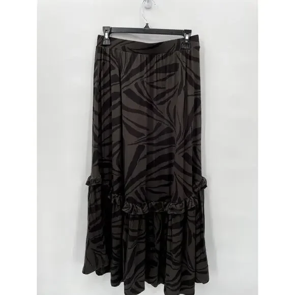 Z SUPPLY NWT Leisel Tropical Zebra Print Midi Skirt // M - Picture 2 of 6